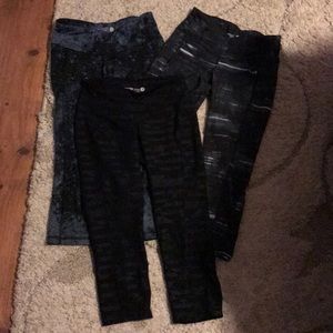 Bundle of workout capris